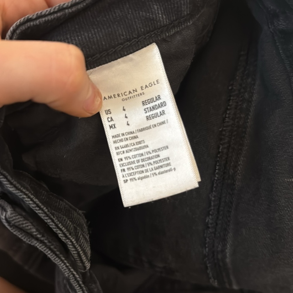 Women’s Americana Eagle Jeans Size 4 - Picture 2 of 3